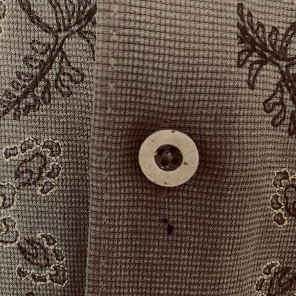 TOMMY BAHAMA  Mens Lavishly Embroidered Tropical Silk Hawaiian Camp Shirt  Sz XL - Picture 2 of 9